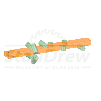 Strugarka czterostronna WEINIG PFA 17 170/120